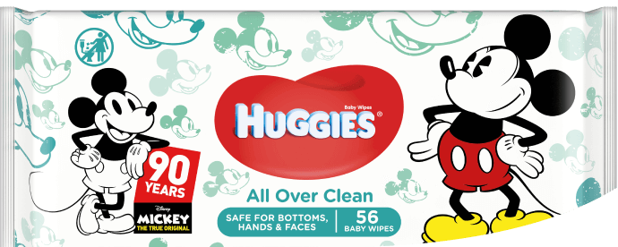 Huggies® Disney© Wipes product packaging.